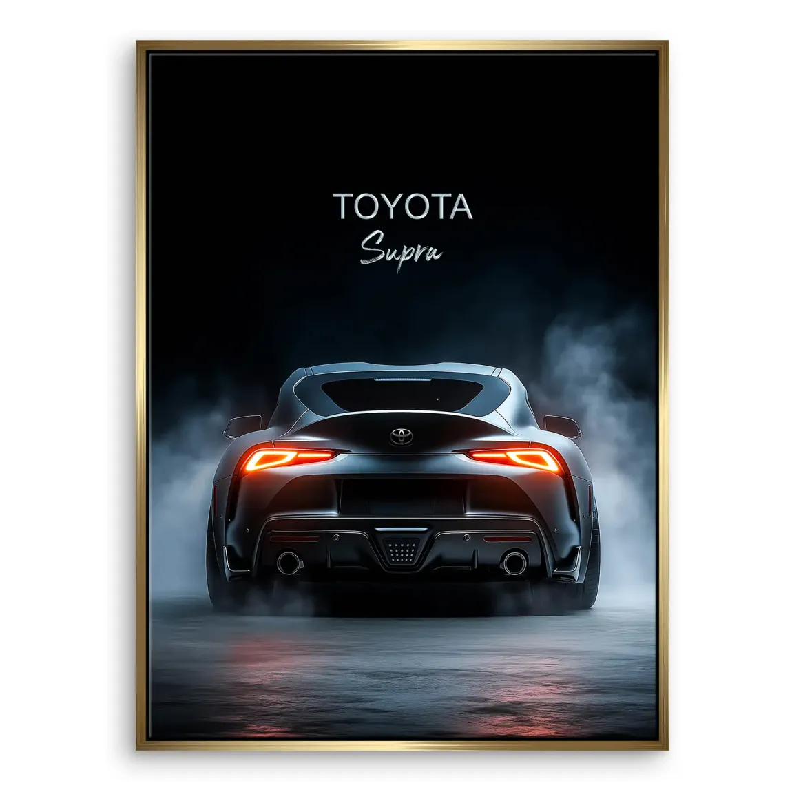 Toyota Supra Art Leinwand Bild