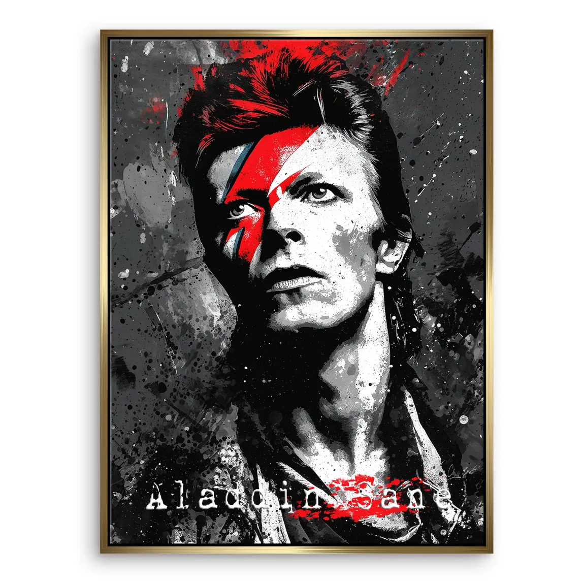 David Bowie Starlight Leinwand Bild