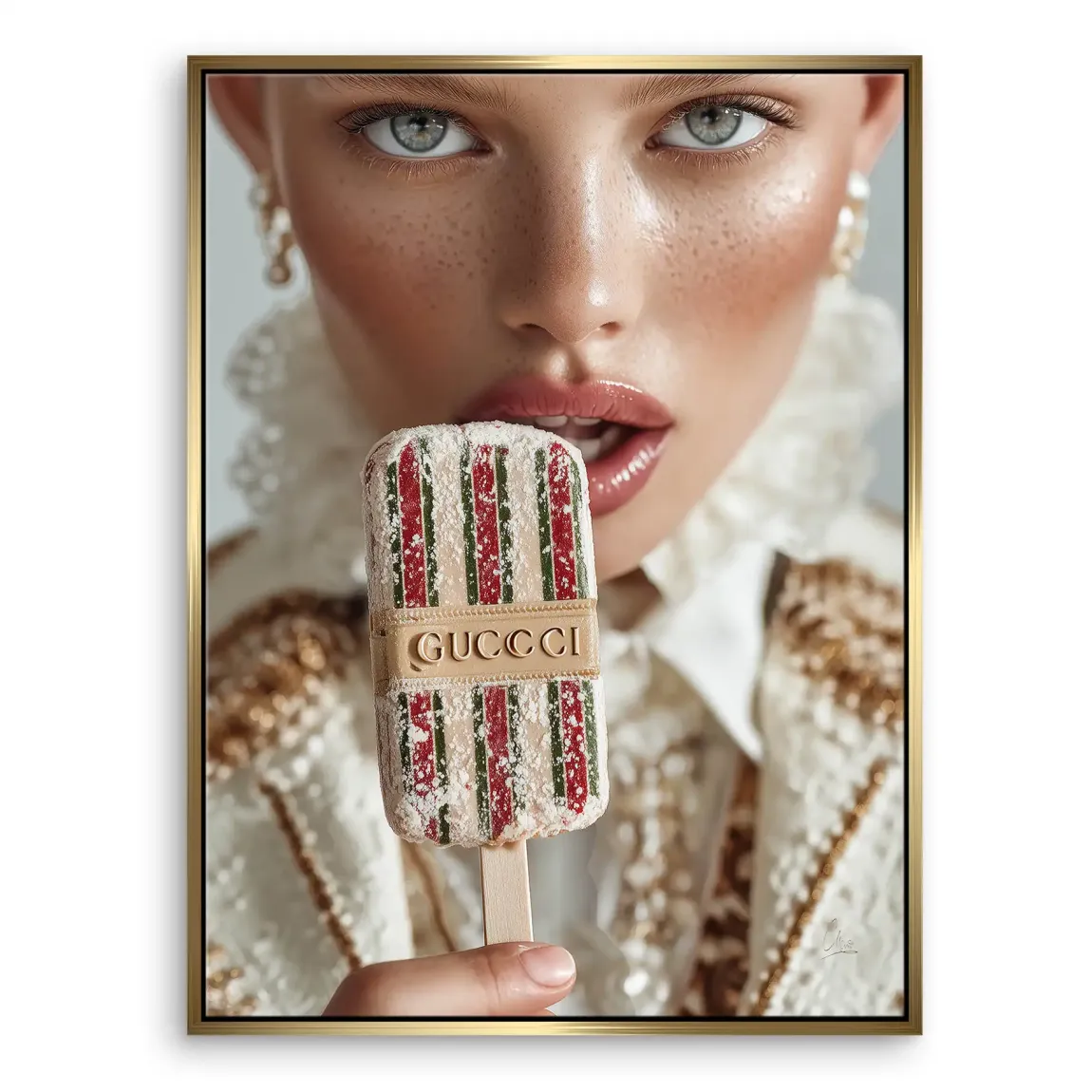 Gucci Ice Dream Leinwand Bild