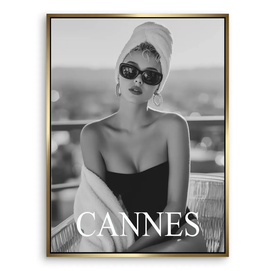 Cannes Glamour Leinwand Bild