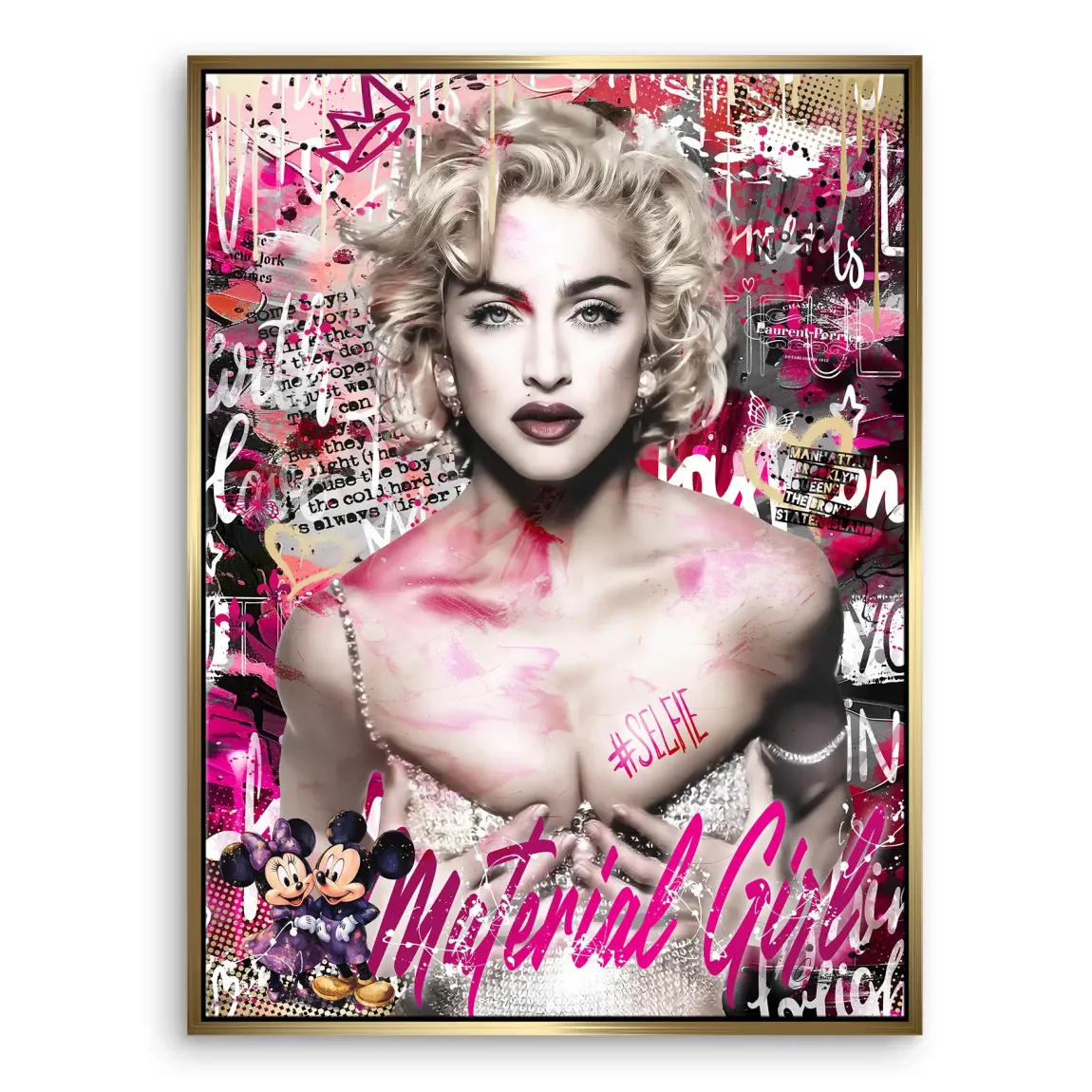 Pop Queen Vibes Leinwand Bild