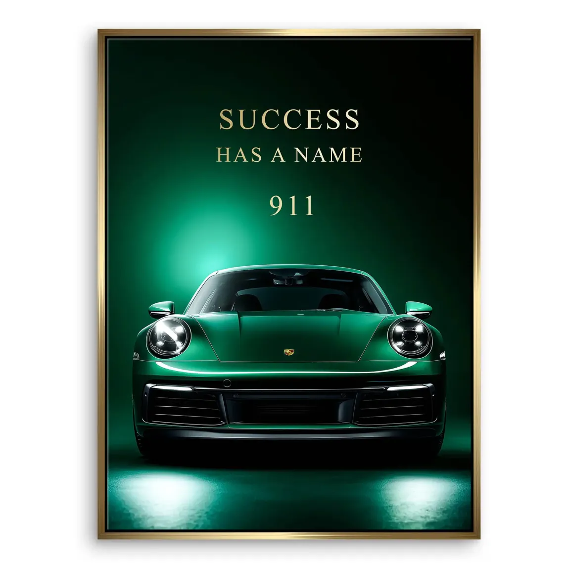 Spirit 911 Porsche Leinwand Bild