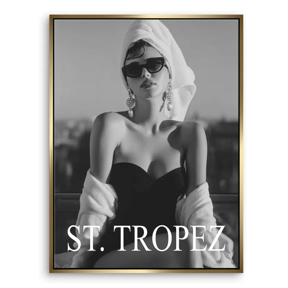 St. Tropez Glam Leinwand Bild