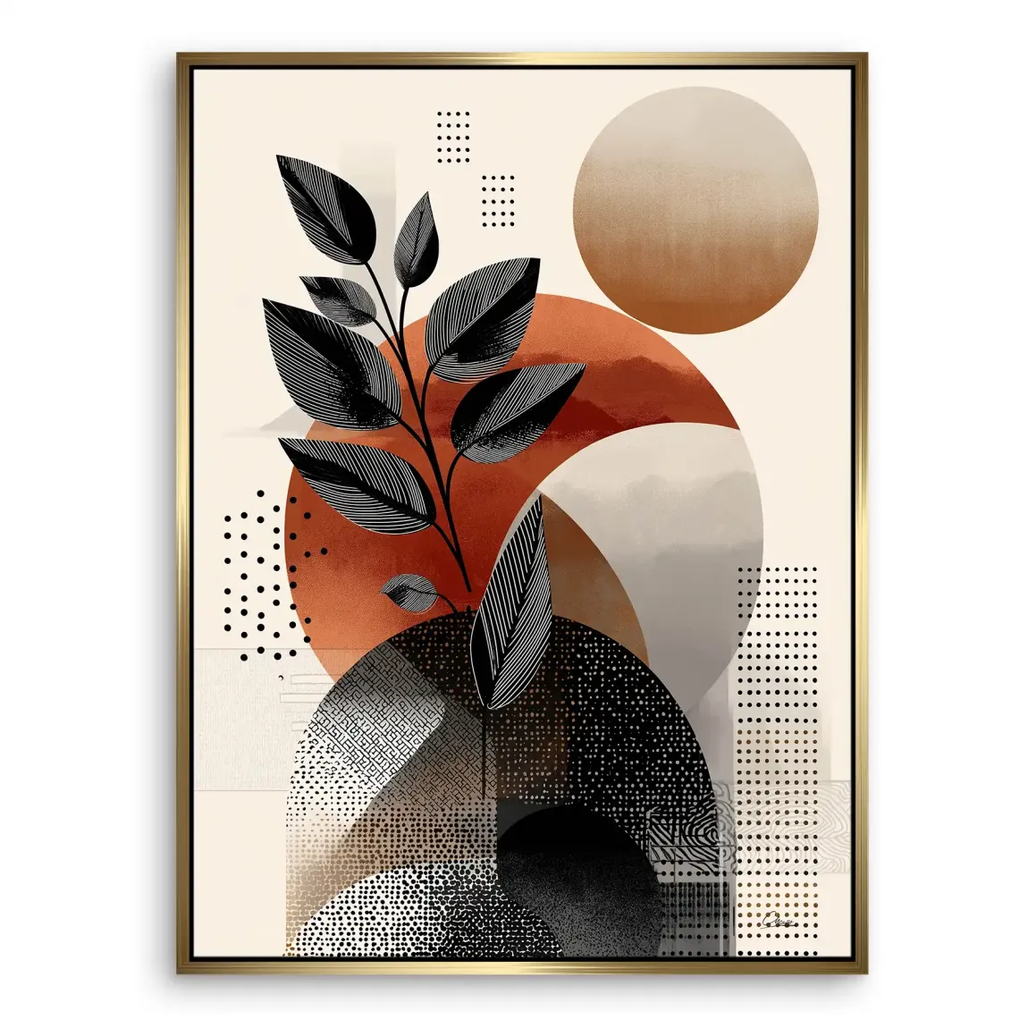 Terra Flora Harmony Leinwand Bild INGALERIE