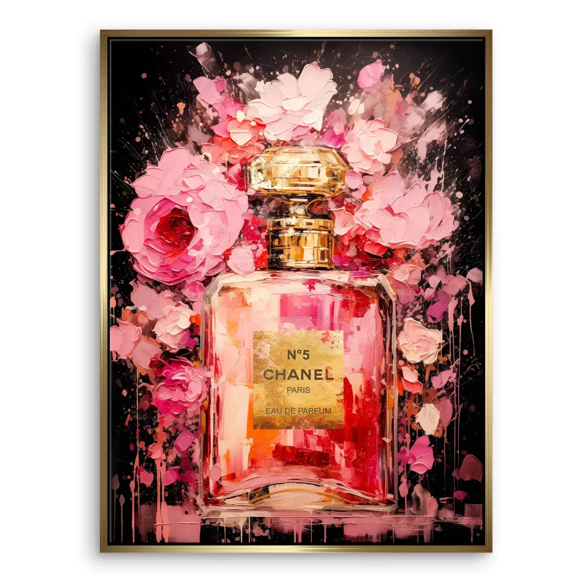 Essence of Velvet Bloom Leinwand Bild INGALERIE
