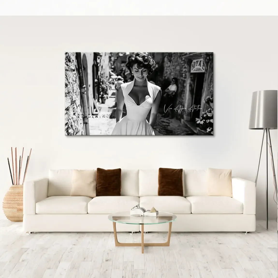 Sophia Loren Roma Leinwand Bild