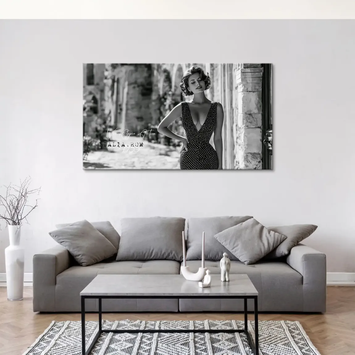 Sophia Loren Diva Leinwand Bild