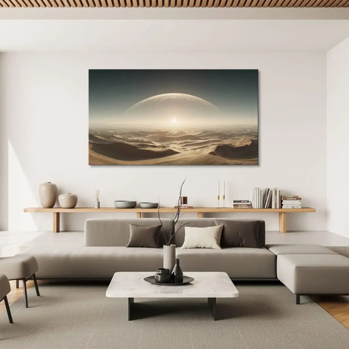 Endless Light Leinwand Bild