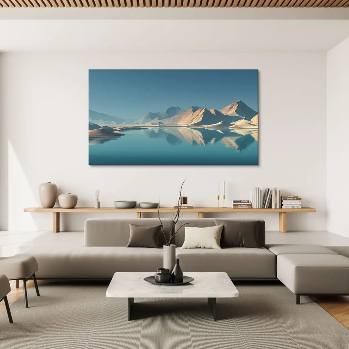 Silent Horizons Leinwand Bild