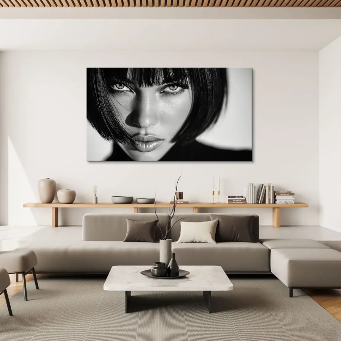 Mystic Eyes Leinwand Bild