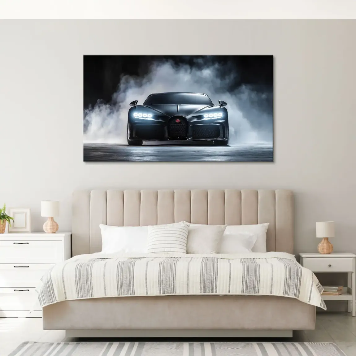 Bugatti Prestige Style Leinwand Bild