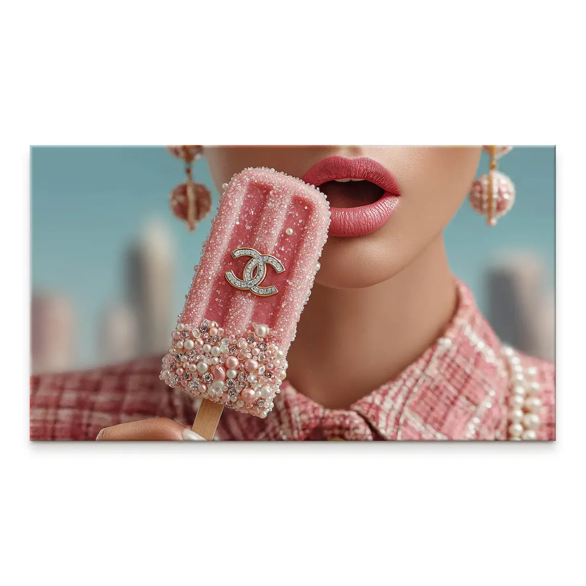 Coco Ice Art Leinwand Bild