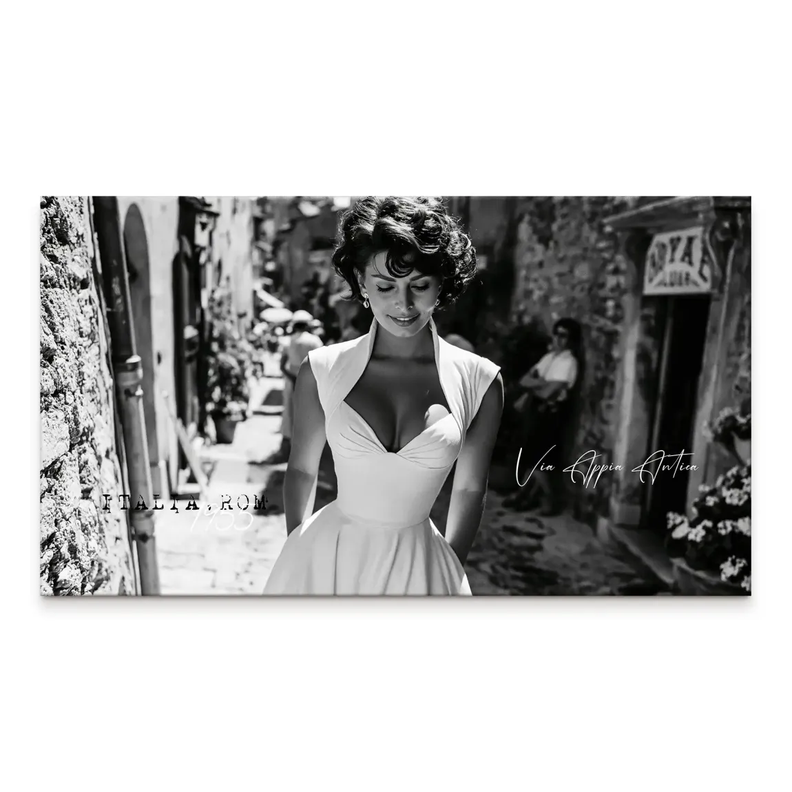 Sophia Loren Roma Leinwand Bild
