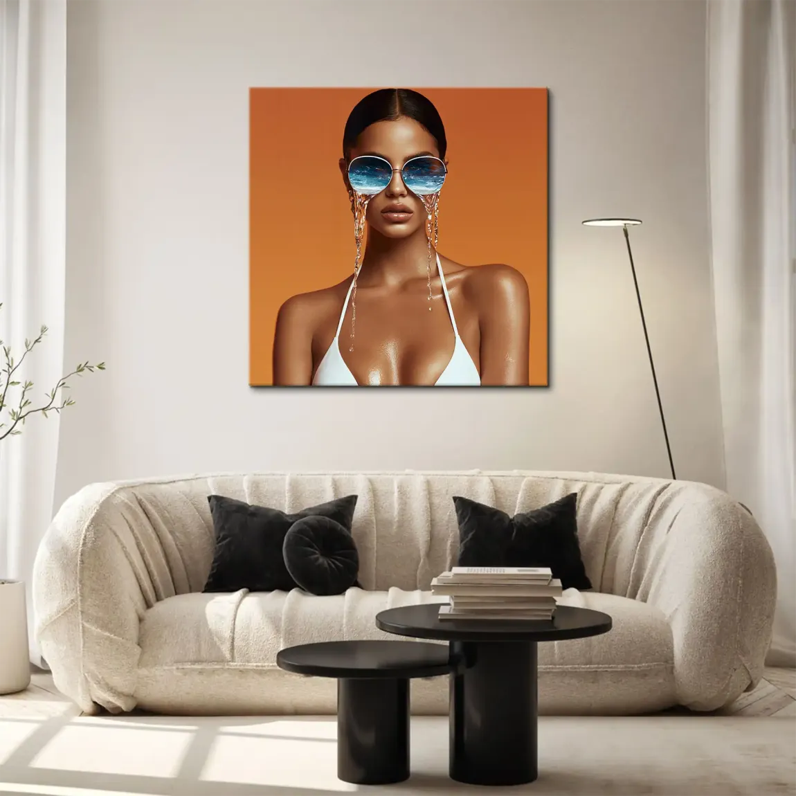 Beauty Ocean Leinwand Bild