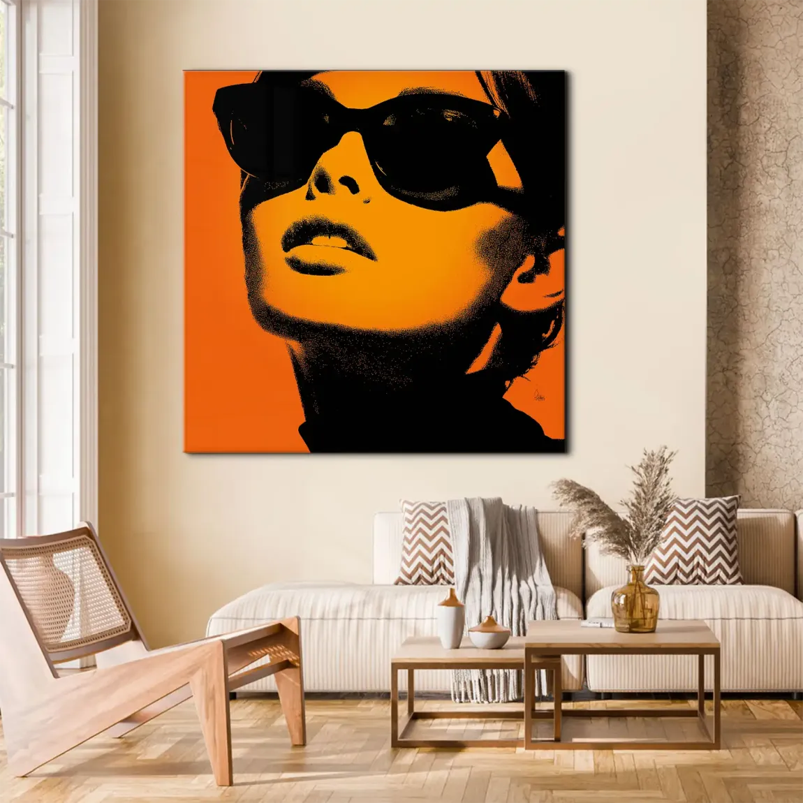 Amber Diva Leinwand Bild