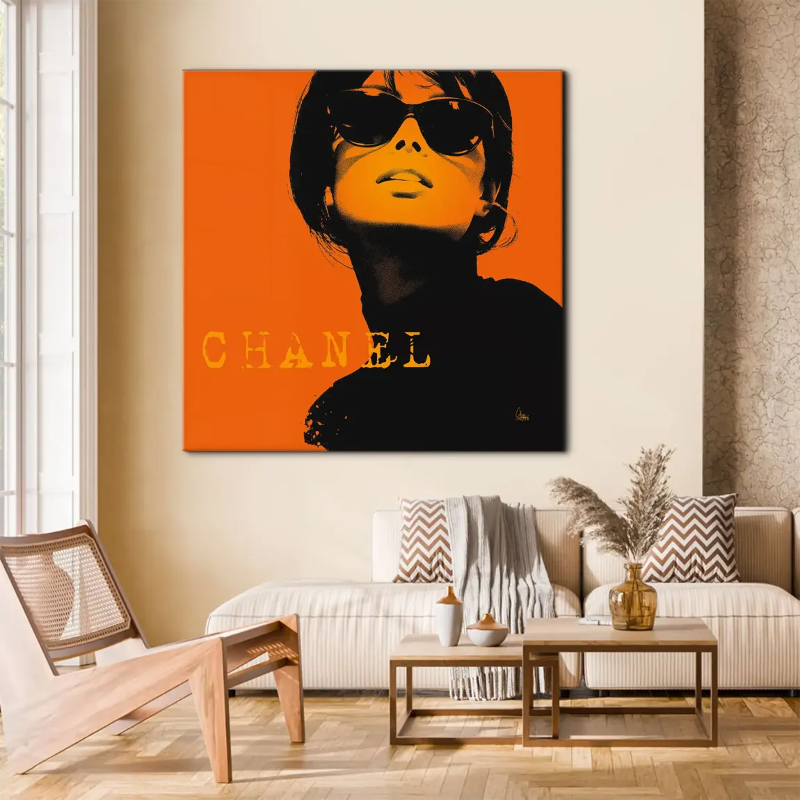 Chanel Glam Leinwand Bild