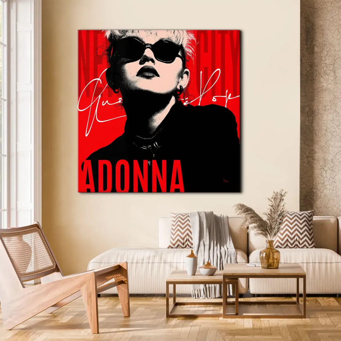 Madonna Pop Leinwand Bild