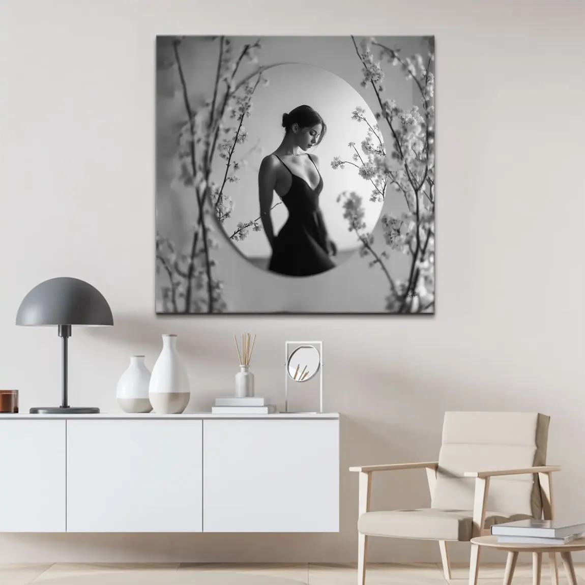 Silent Grace Leinwand Bild