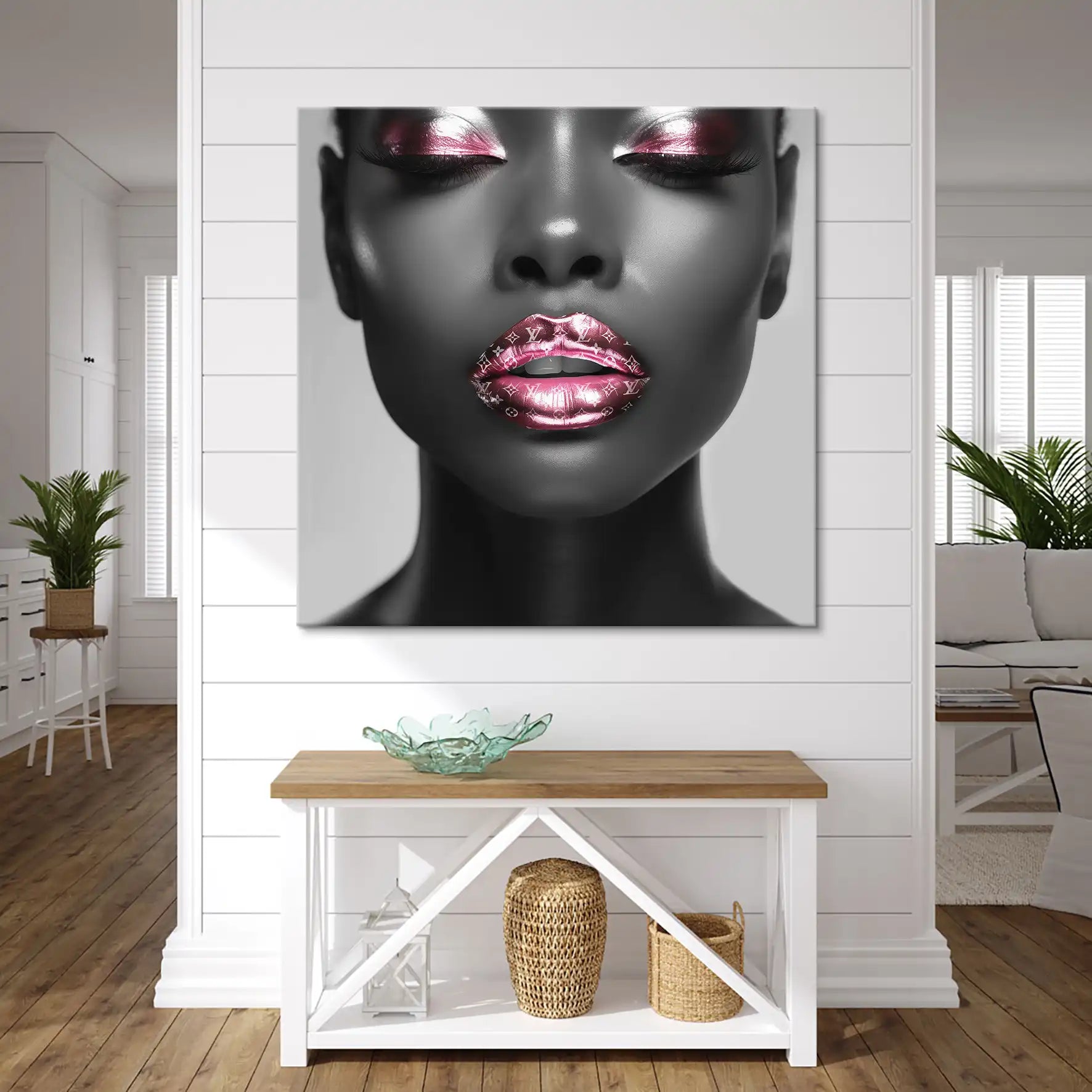 Louis Lips Art Leinwand Bild INGALERIE