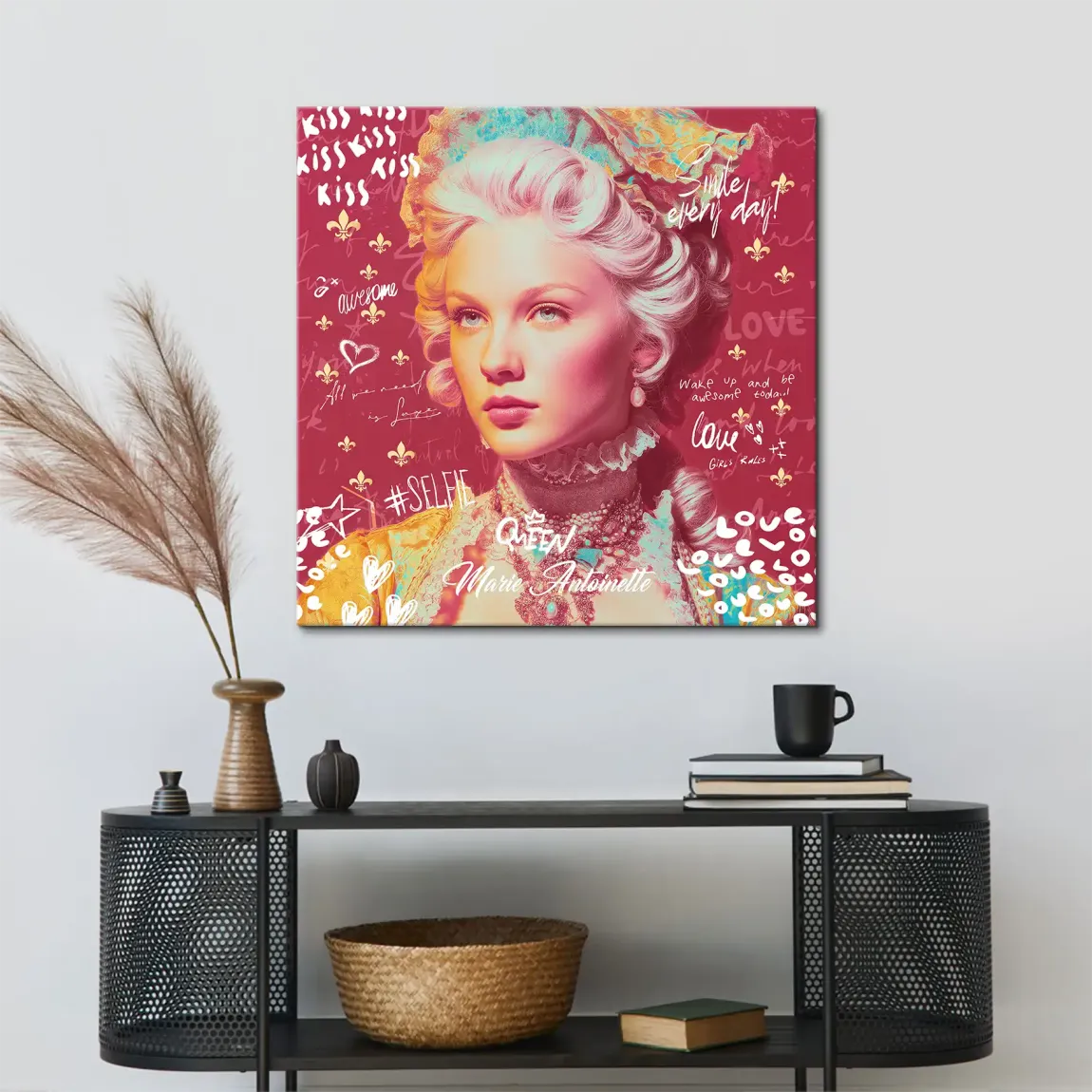 Royal Pop Leinwand Bild