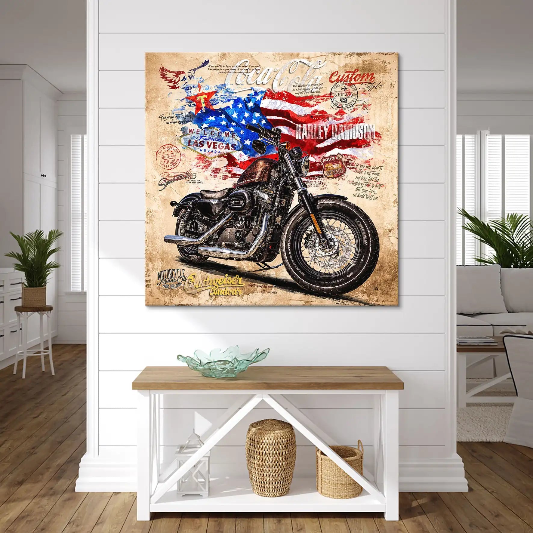 American Pulse auf Leinwand INGALERIE