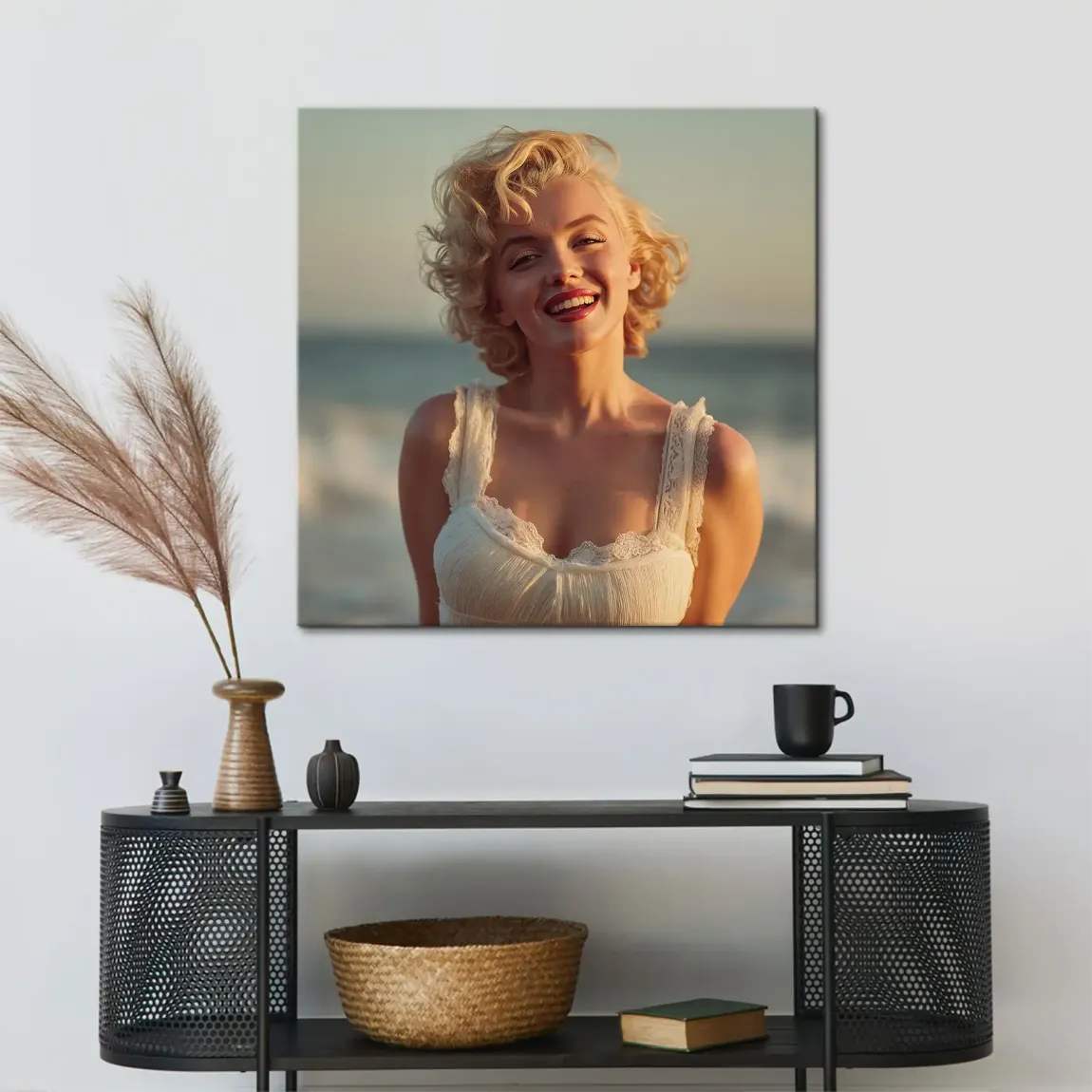 Marilyn Monroe Summer Sun Leinwand Bild