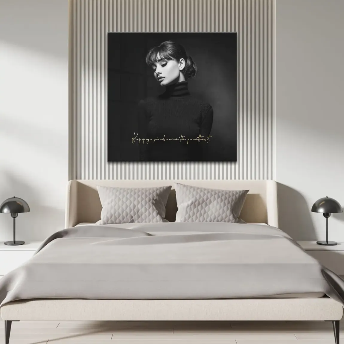 Audrey Hepburn Pretty Leinwand Bild
