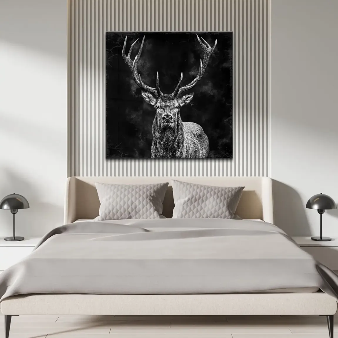 Edler Hirsch Leinwand Bild