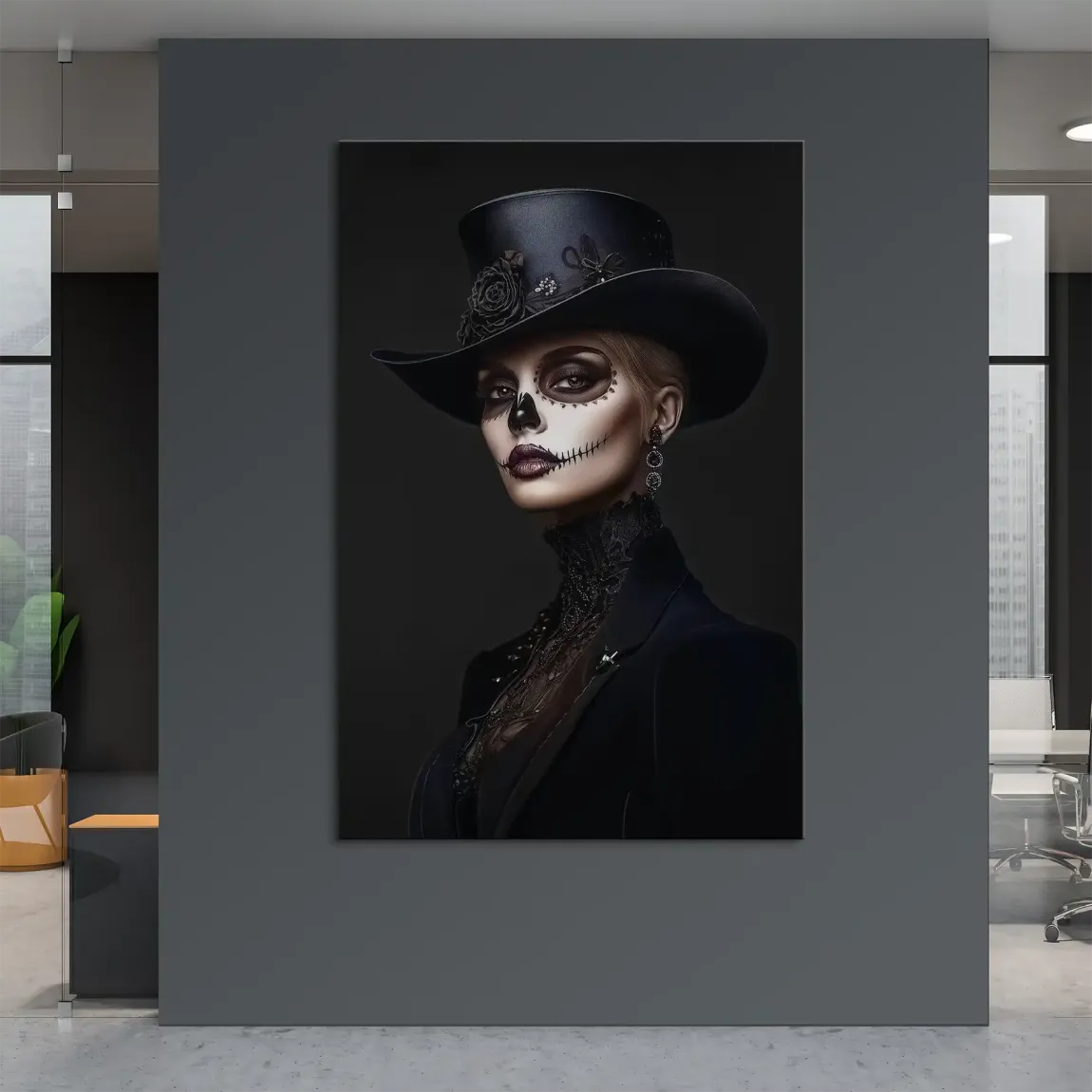 Königin der Schatten Acrylglas Bild INGALERIE