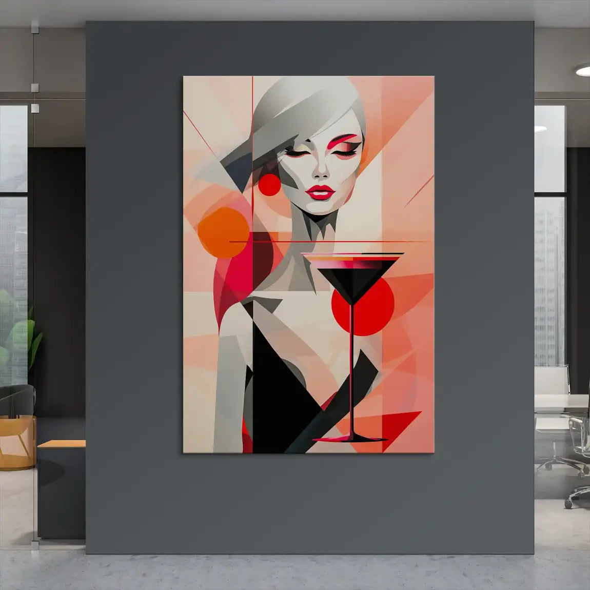 Martini Style Leinwand Bild INGALERIE