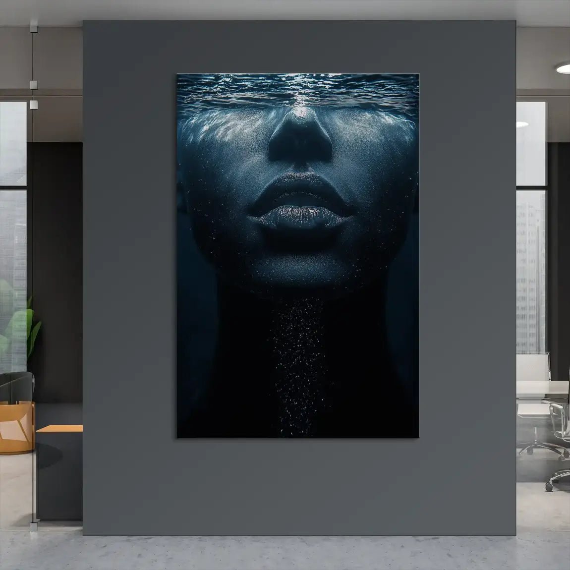 Beauty under Water Leinwand Bild INGALERIE