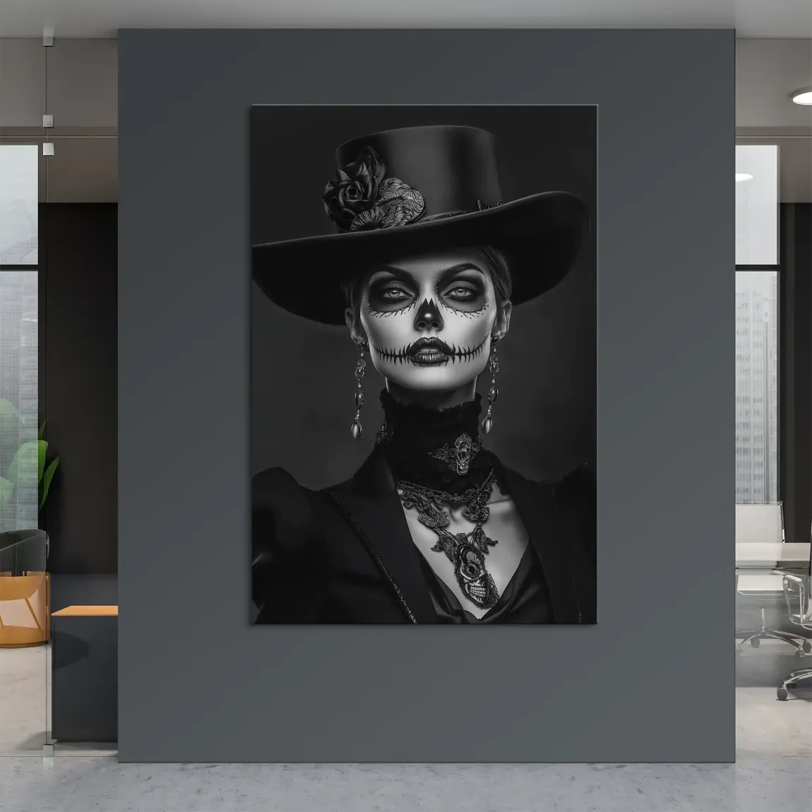Königin der Schatten Leinwand Bild INGALERIE