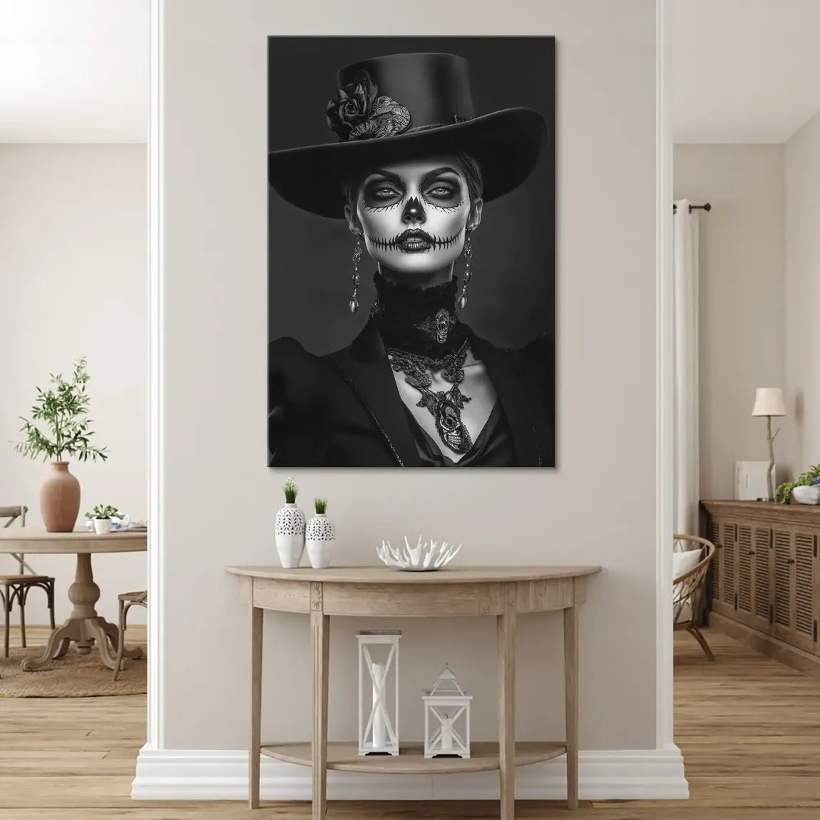 Königin der Schatten Leinwand Bild INGALERIE