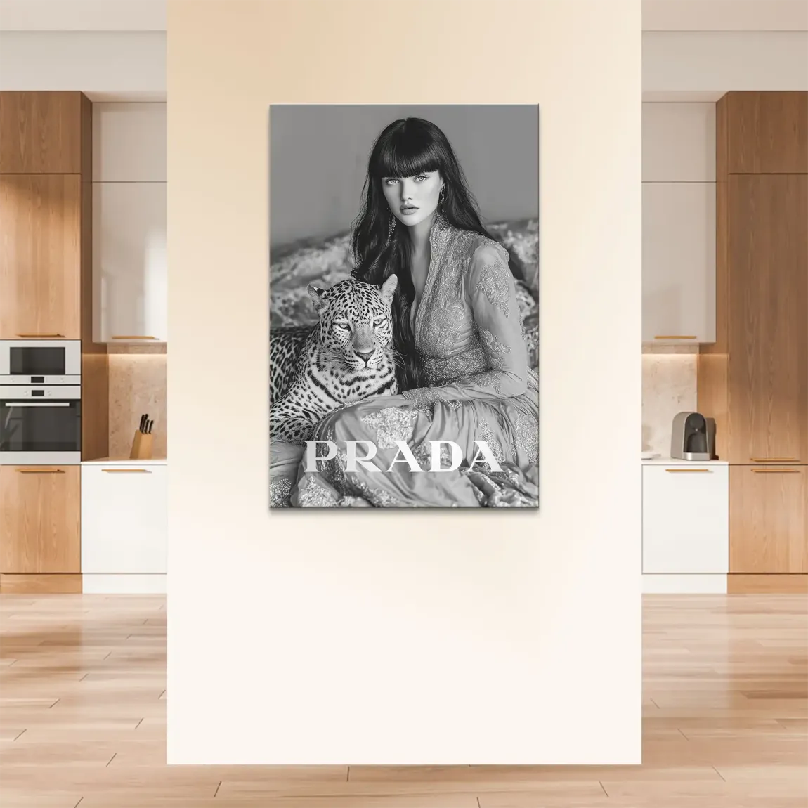 Noir Allure Leinwand Bild