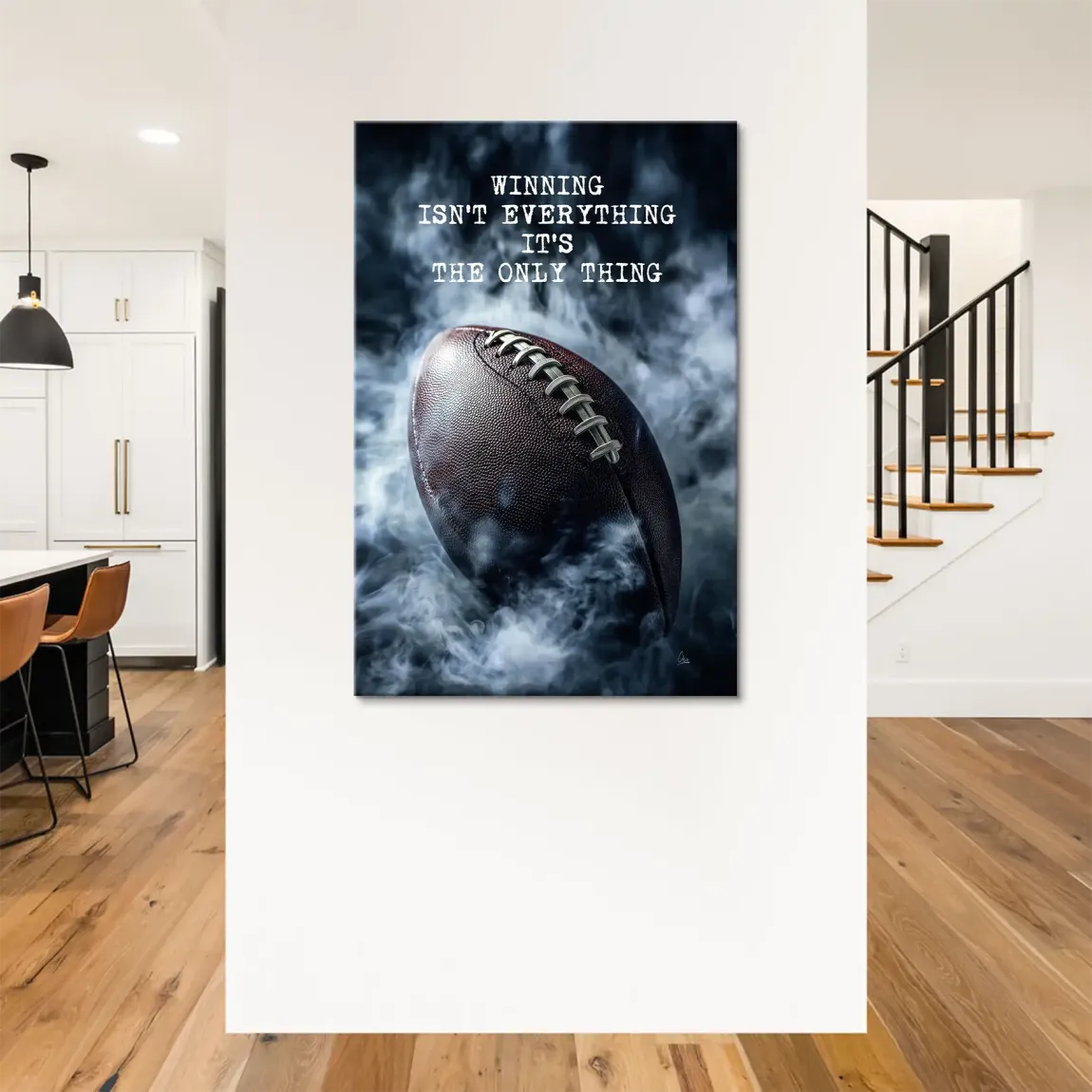 Winning Mindset Leinwand Bild