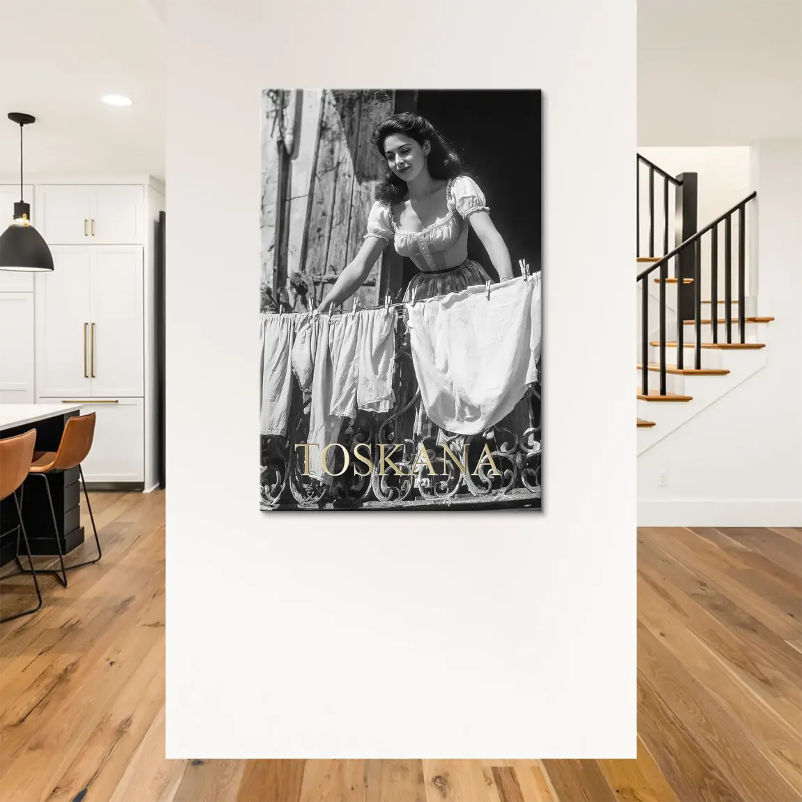 Bella Toskana Leinwand Bild