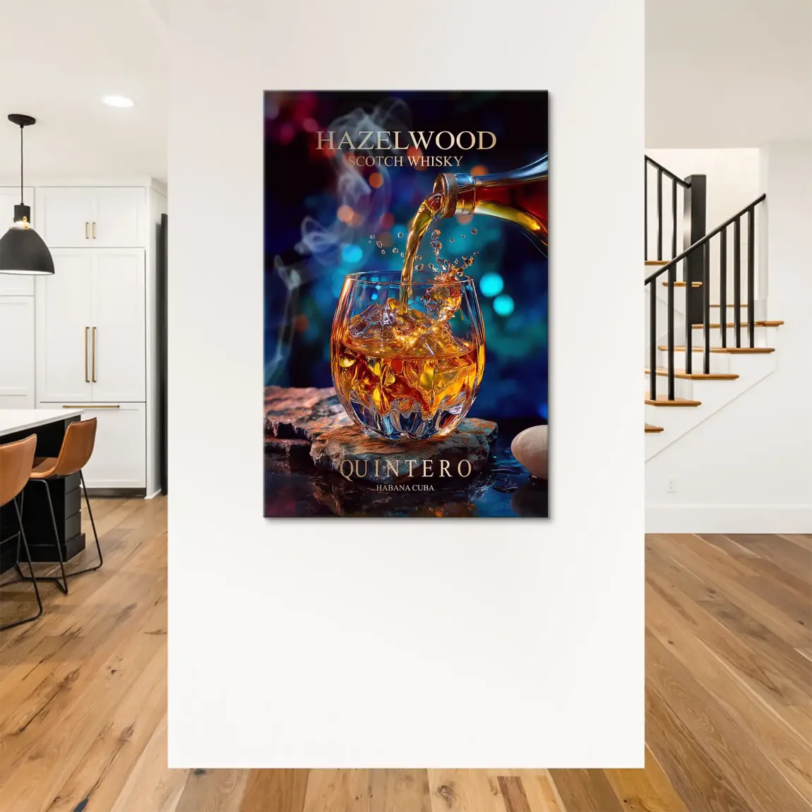 Amber Essence Leinwand Bild
