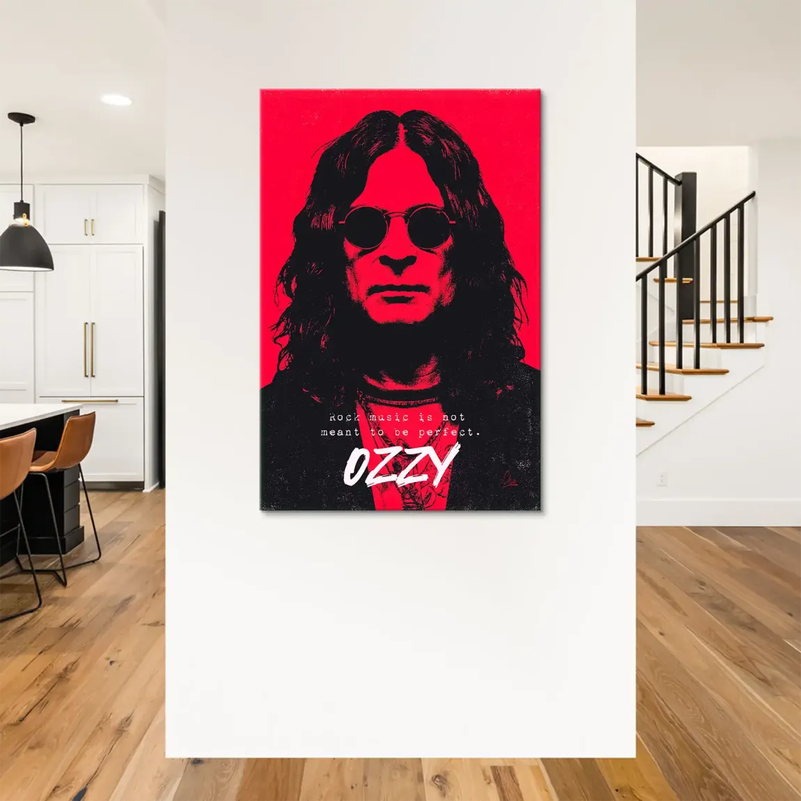 Ozzy Rock Spirit Leinwand Bild