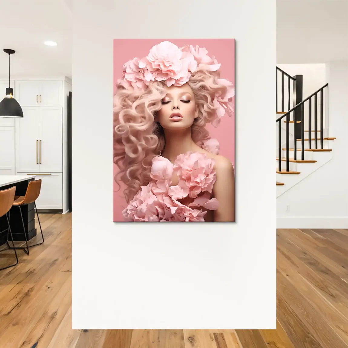 Rose Couture Leinwand Bild