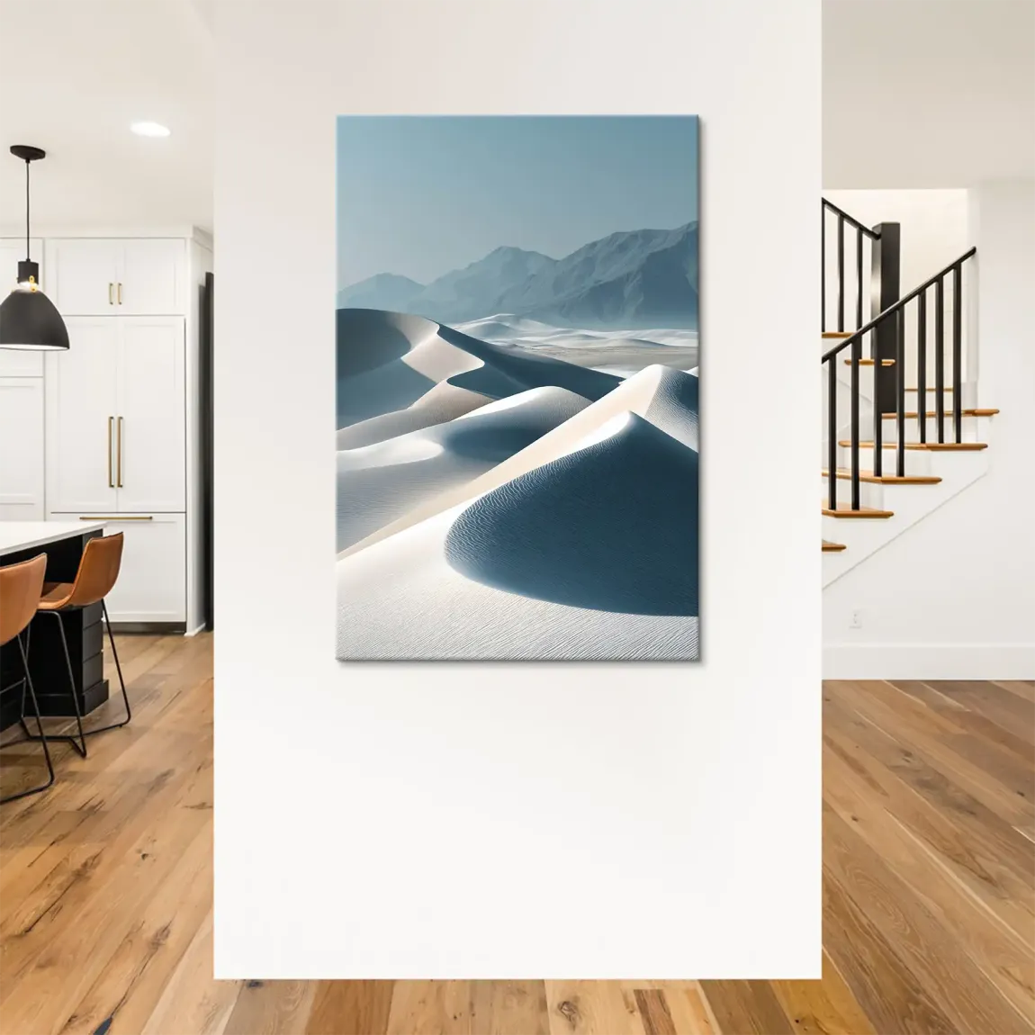 Zeit aus Sand Leinwand Bild