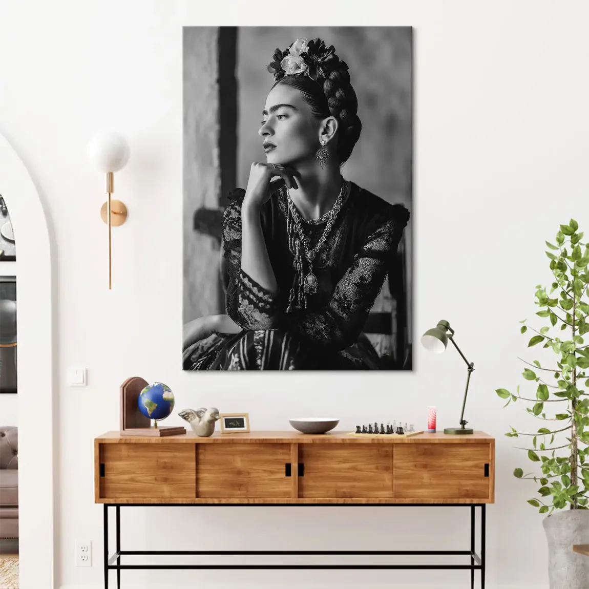 Fridas Sehnsucht Leinwand Bild