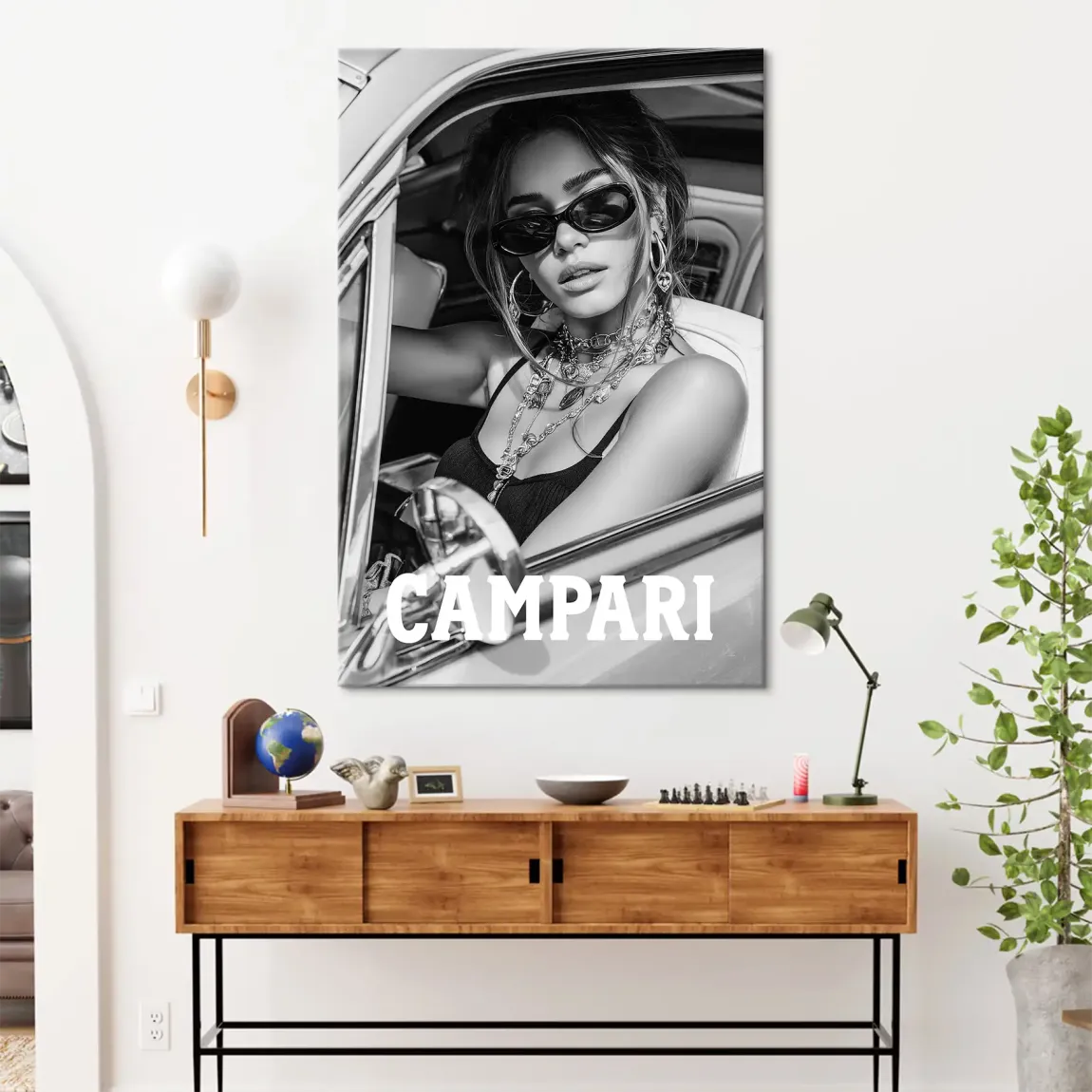 Summer Glam Leinwand Bild