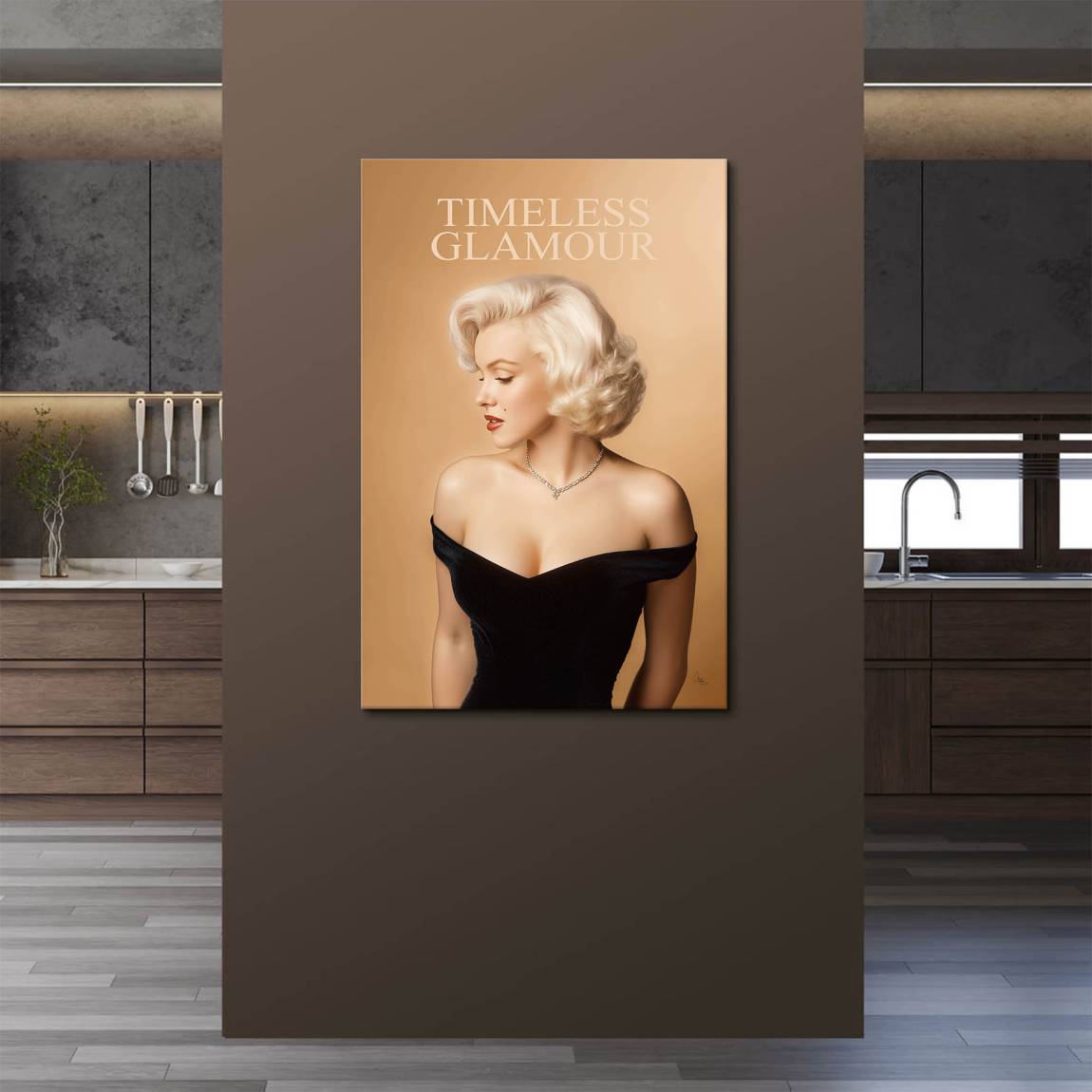 Marilyn Monroe Timeless Leinwand Bild