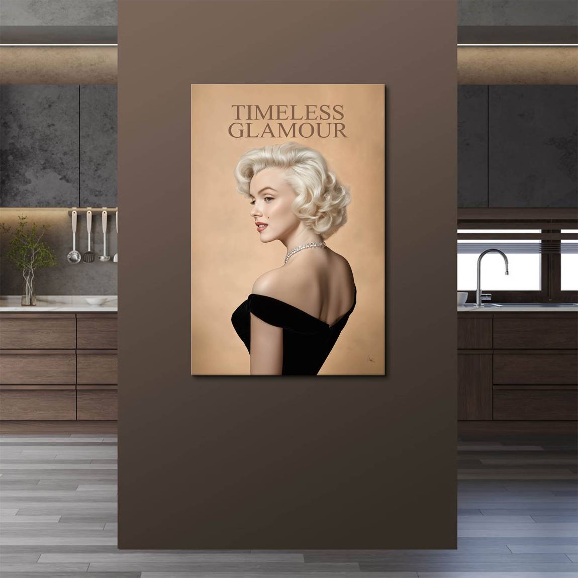 Marilyn Monroe Zeitlos Leinwand Bild