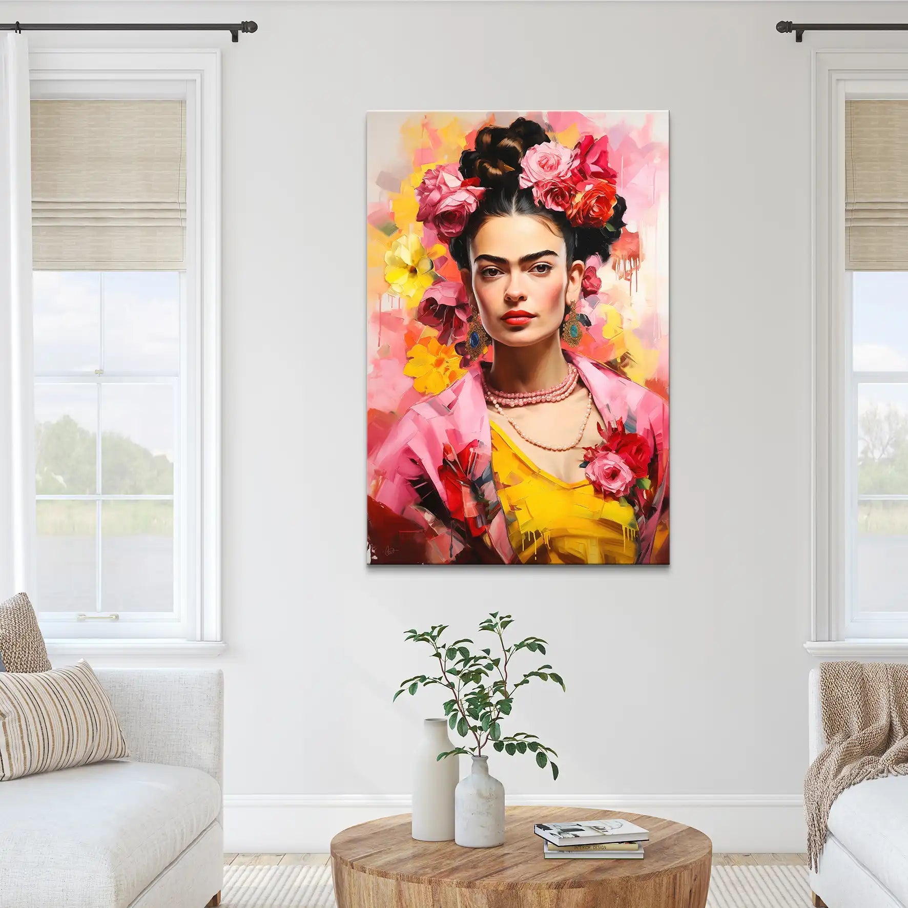Beauty Frida Leinwand Bild INGALERIE