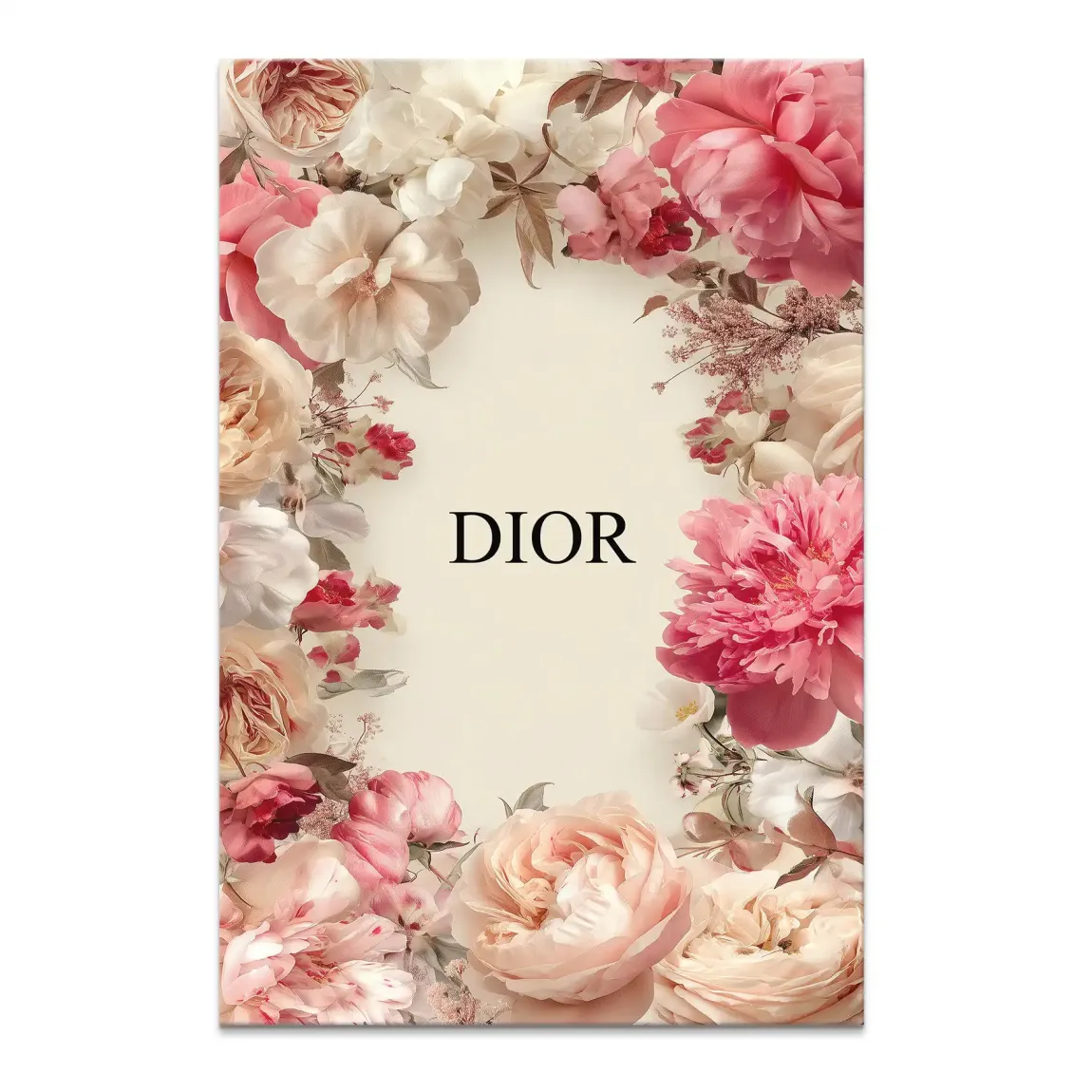 Floral Couture Leinwand Bild - INGALERIE | Dein Onlineshop für moderne Wandbilder