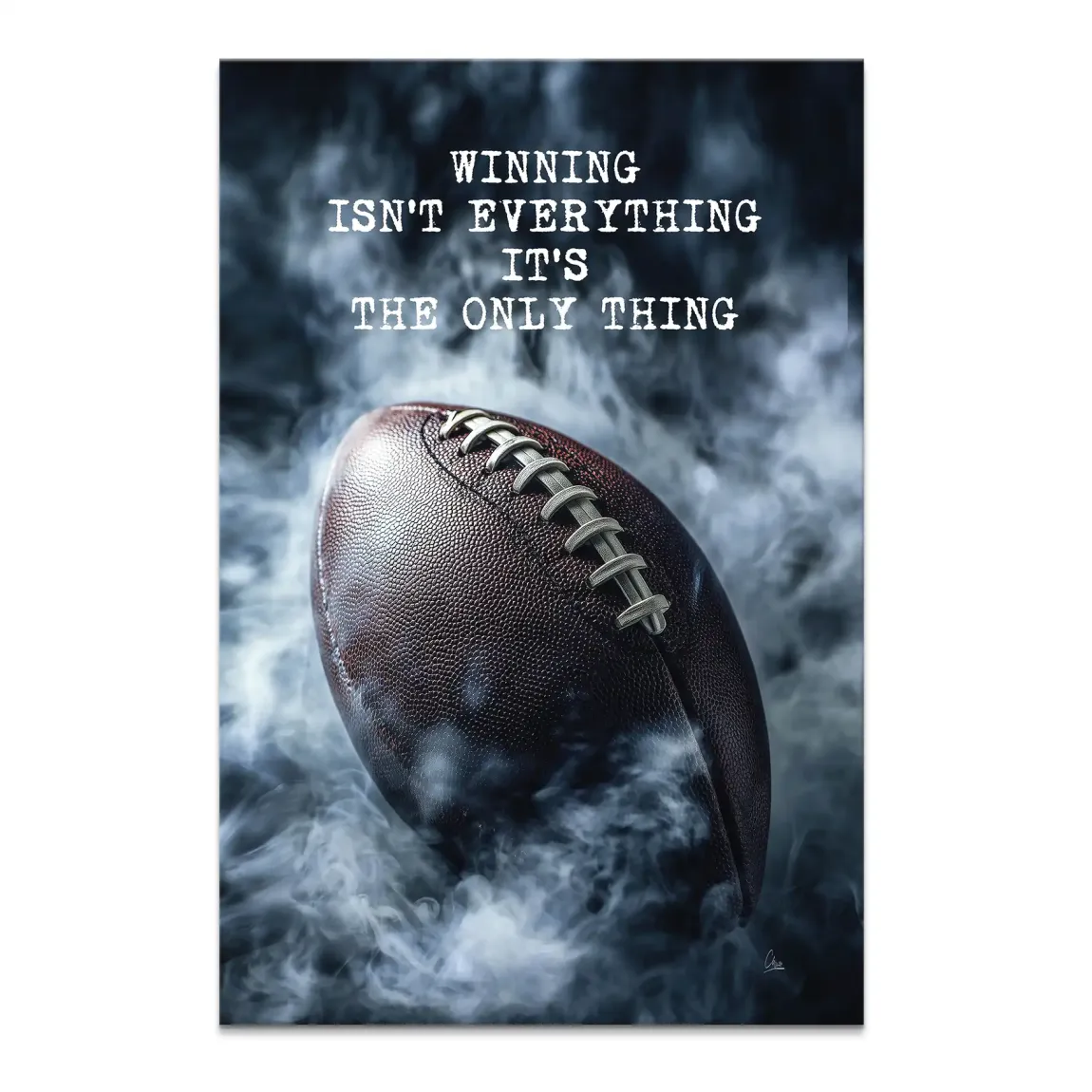 Winning Mindset Leinwand Bild