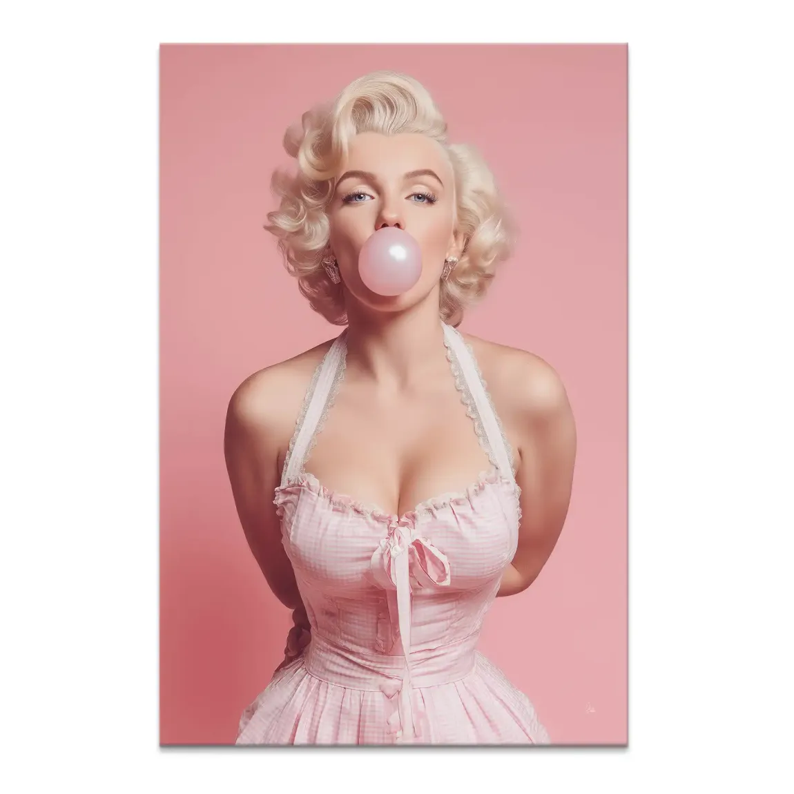 Monroe Bubble Charm Leinwand Bild