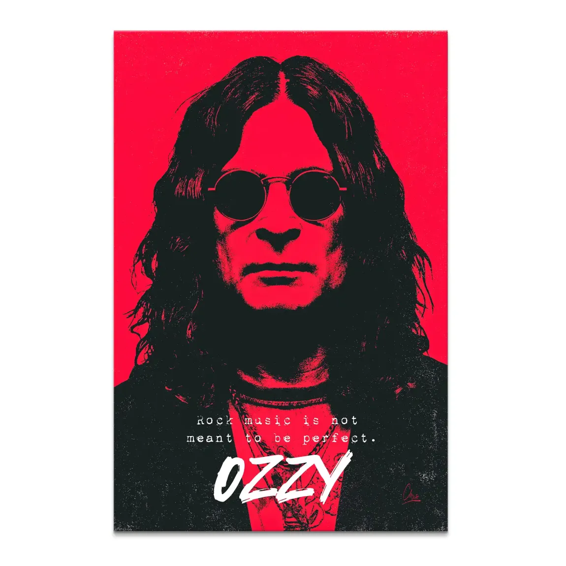 Ozzy Rock Spirit Leinwand Bild