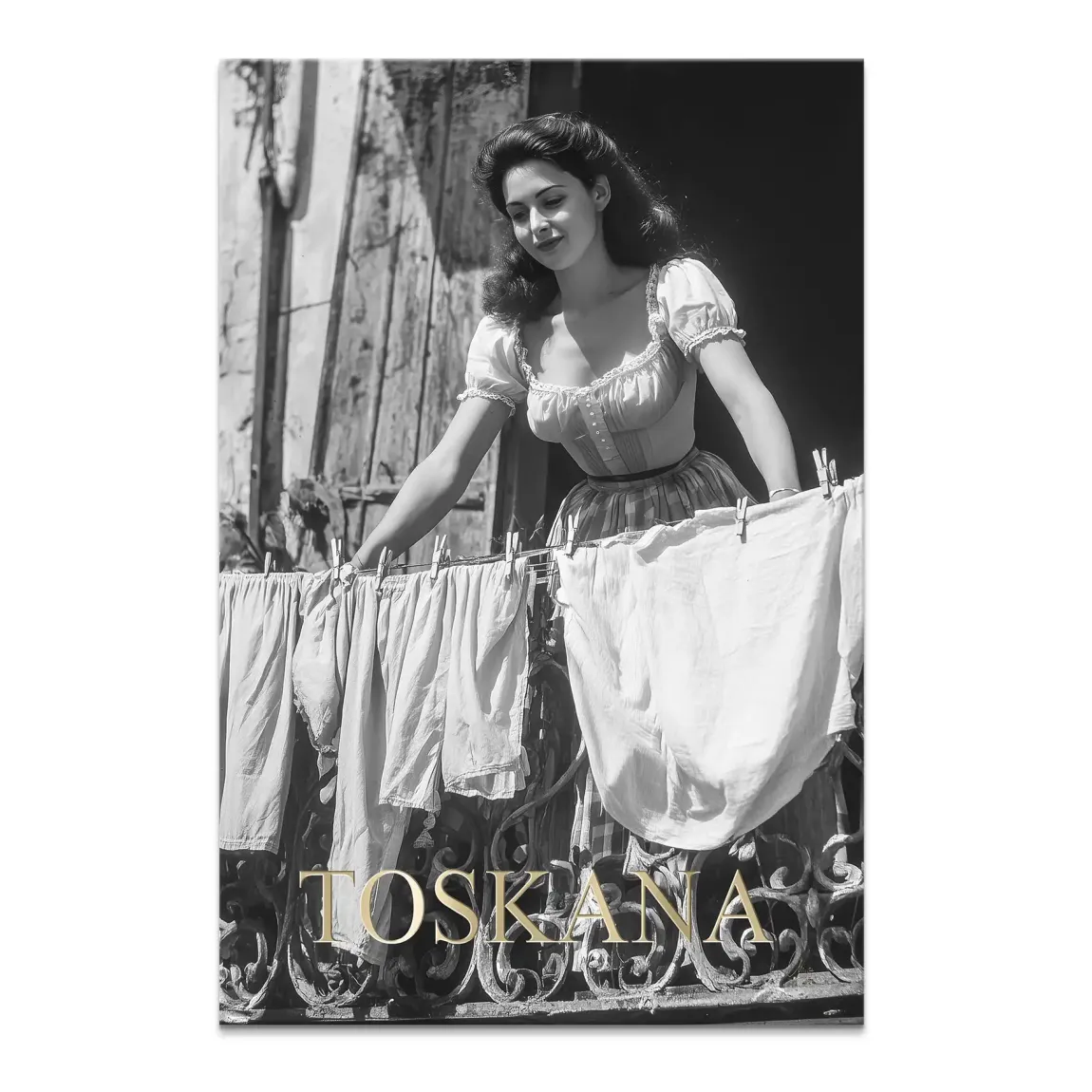 Bella Toskana Leinwand Bild